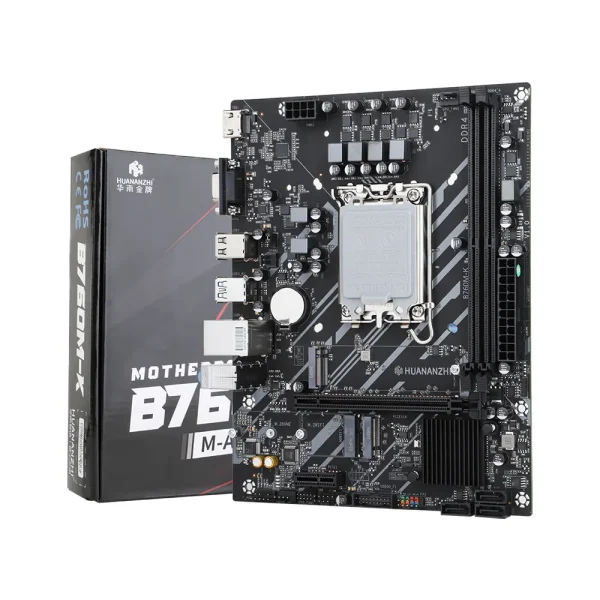 Huananzhi B760M-K DDR4 – LGA 1700 – Micro-ATX – PCIe 4.0