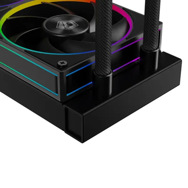 Tản nhiệt nước AIO ID-COOLING SPACE SL240 ARGB màn LCD- Đen
