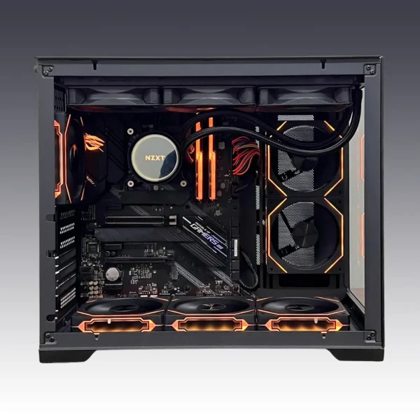 Fan Case Vô Cực Jungle Leopard PRISM 4RS ARGB Đen