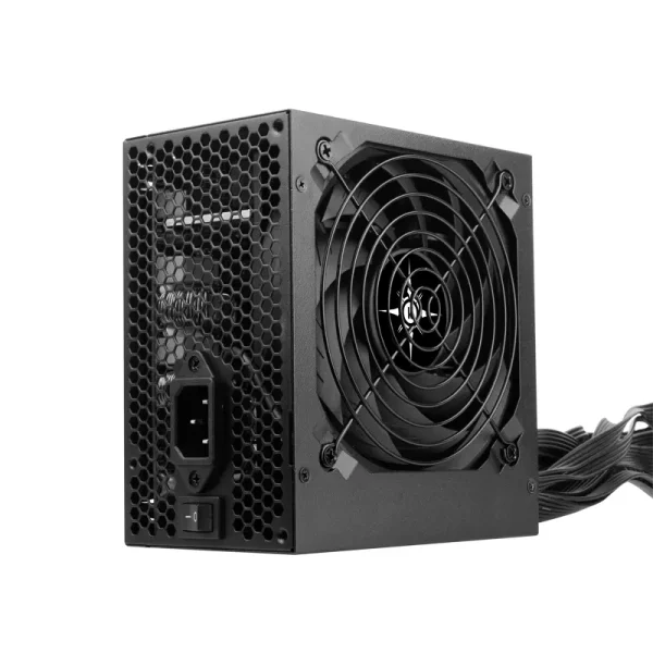 Nguồn KENOO ESPORT E550C 550W (ATX, Cáp dẹt, Màu đen)