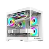 Vỏ Case KENOO ESPORT MK400 mATX Kính Cong Trắng