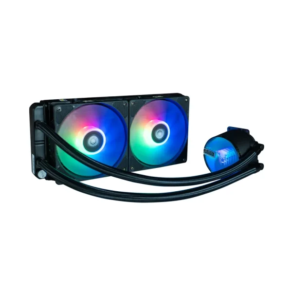 Tản nhiệt nước LeoPard TK1 RGB 240mm Full Socket, Đen