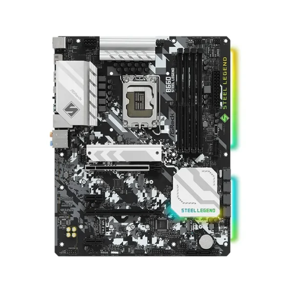 Mainboard ASRock B660 STEEL LEGEND (Intel B660, LGA 1700, ATX, 4 khe DDR4)