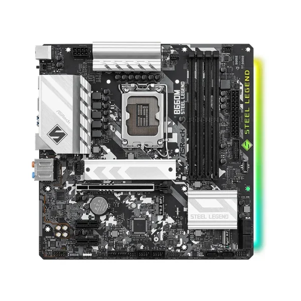 Mainboard ASRock B660M Steel Legend (Intel B660, LGA 1700, mATX, 4 khe DDR4)