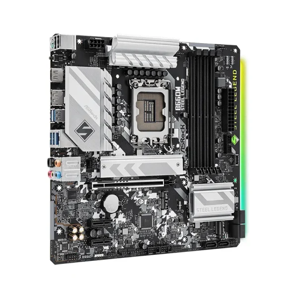 Mainboard ASRock B660M Steel Legend (Intel B660, LGA 1700, mATX, 4 khe DDR4)