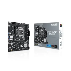 Mainboard Asus Prime B760M-F – m-ATX, 2 khe DDR4, LGA 1700
