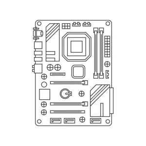 Mainboard H510 (M-ATX/LGA 1200/2 khe DDR4/Đã qua sử dụng)