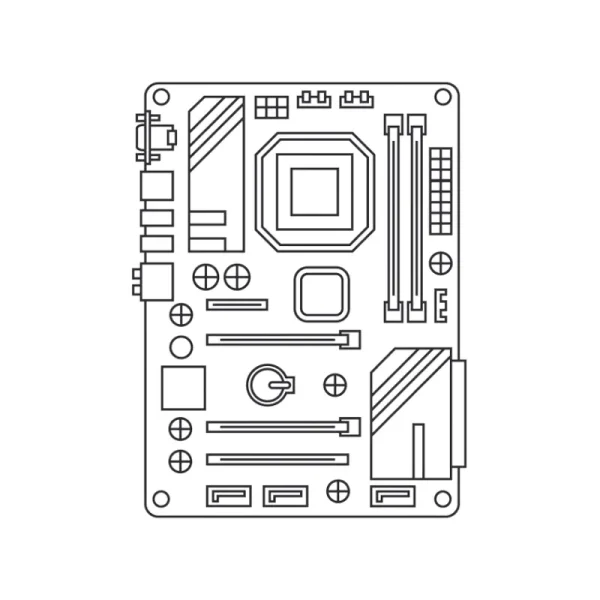 Mainboard H510 (M-ATX/LGA 1200/2 khe DDR4/Đã qua sử dụng)