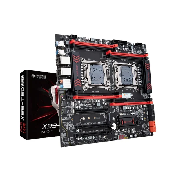Mainboard HUANANZHI X99 T8D LGA 2011 | Dual CPU | DDR3 | E-ATX