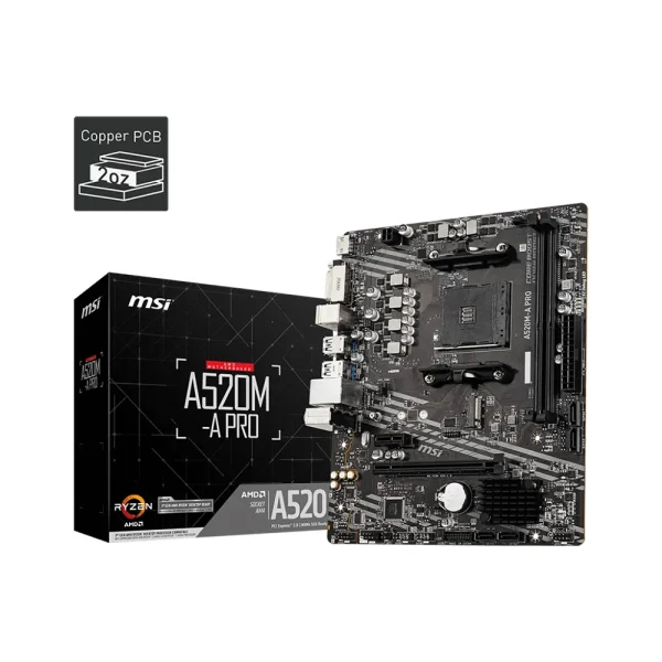 Mainboard MSI A520M-A PRO DDR4 M-ATX