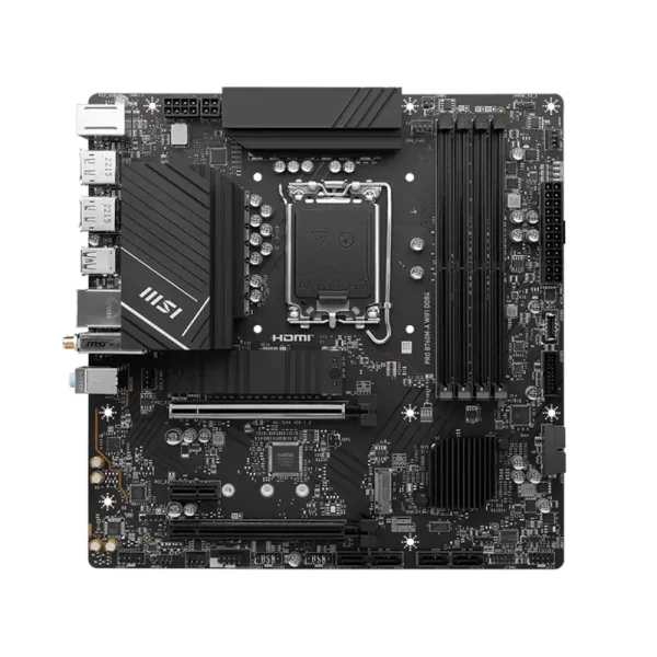 Mainboard MSI PRO B760M-A Wifi DDR4 (Intel B760, LGA 1700, mATX, 4 khe DDR4)