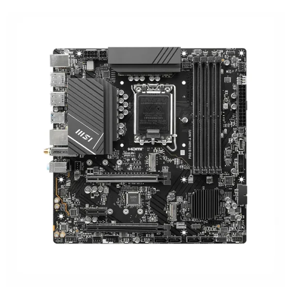 Mainboard MSI PRO B760M-A WIFI DDR5 (Intel B760, LGA1700, mATX, 4 khe DRR5)