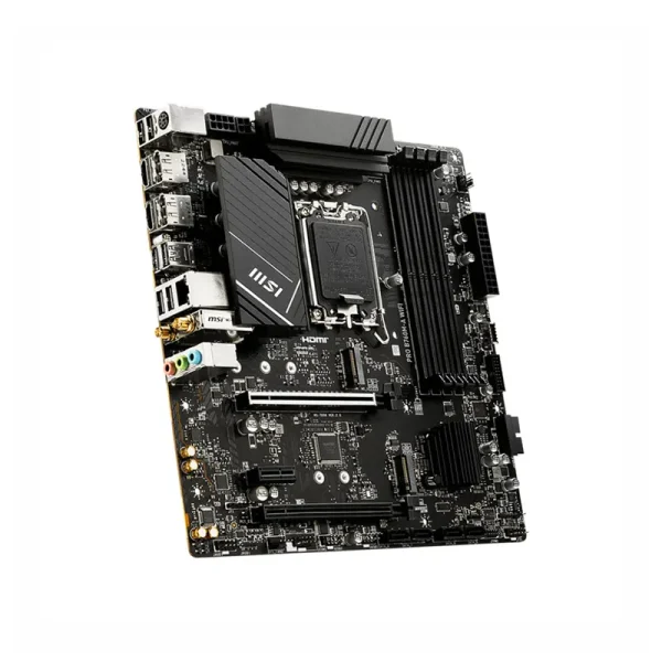 Mainboard MSI PRO B760M-A WIFI DDR5 (Intel B760, LGA1700, mATX, 4 khe DRR5)