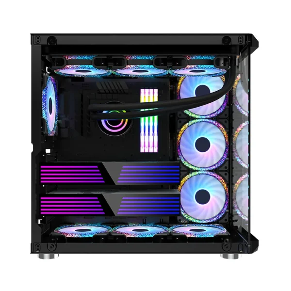 Vỏ Case MIK LV07 – BLACK (Mid Tower/ Màu Đen) * Giá Tốt Nhất