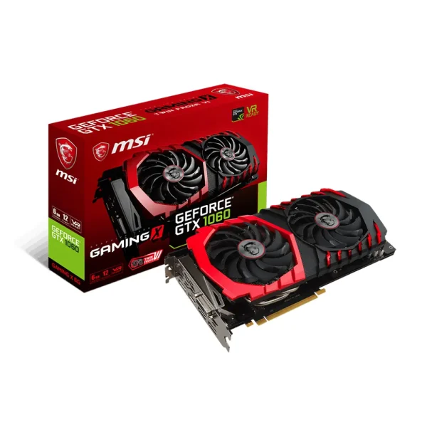 MSI GTX 1060 GAMING X 6G GDDR5 192-bit PCIe 3.0