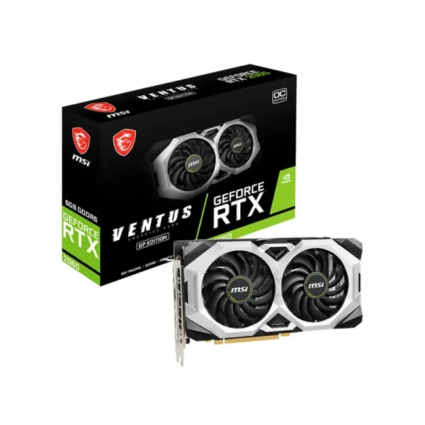 VGA MSI GeForce RTX 2060 VENTUS GP OC 6GB GDDR6 Giá Siêu Rẻ