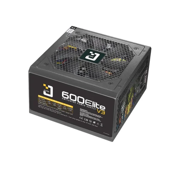 Nguồn máy tính Jetek 600 Elite V3 600W công suất thực