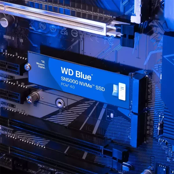 SSD WD Blue SN5000 500GB NVMe PCIe Gen4​