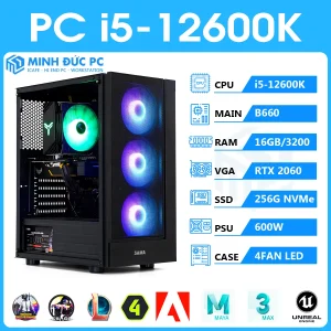 PC i5 12600K | 16GB RAM | VGA RTX 2060 6GB | SSD 256GB