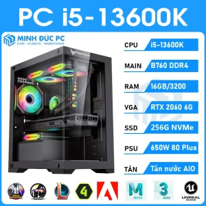 PC i5 13600K | 16GB RAM | VGA RTX 2060 6GB | SSD 256GB