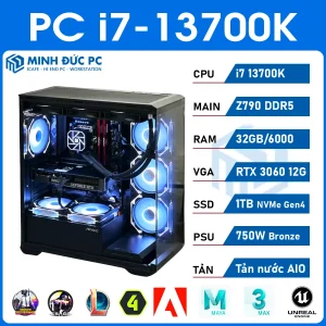 PC i7-13700K - Z790 D5 - 32GB D5 - RTX 3060 12G
