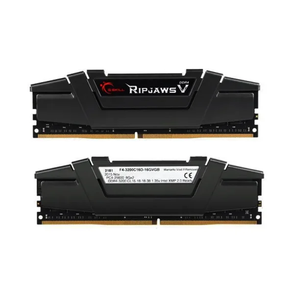 Ram DDR4 Gskill RIPJAWS V 16GB 3200Mhz tản nhiệt xịn xò