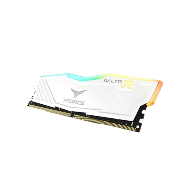 Ram DDR4 TeamGroup 8GB 3200Mhz T-Force Delta RGB – White