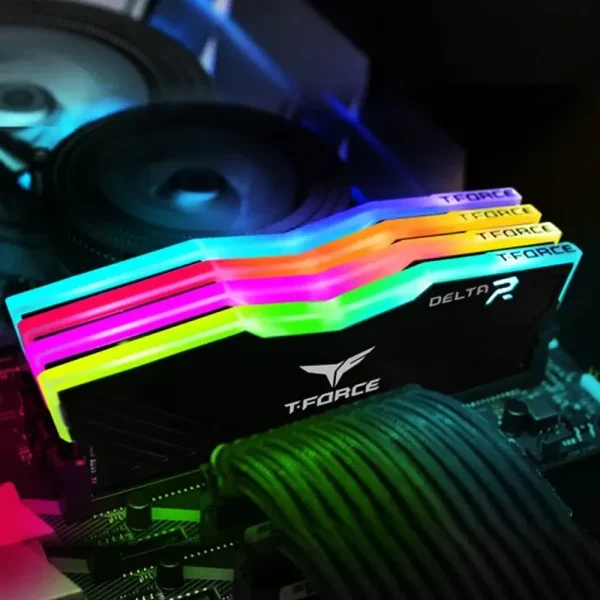 RAM T-Force Delta RGB 8GB DDR4 3600MHz TF3D48G3600HC18JBK