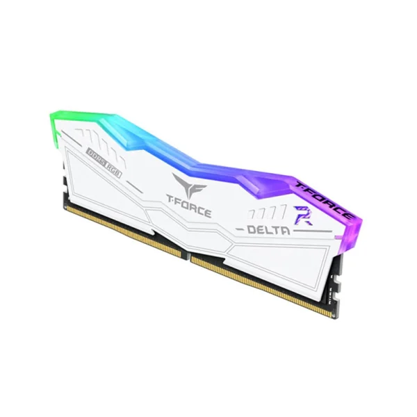 Ram TeamGroup T-Force Delta RGB 16GB DDR5 6000MHz – White