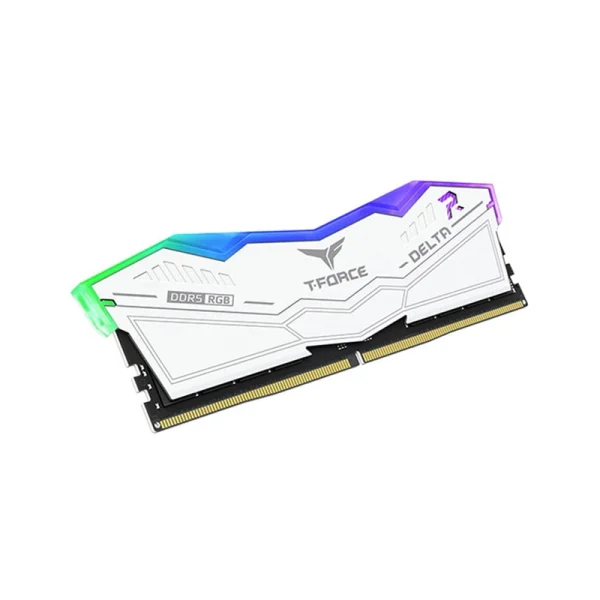 Ram TeamGroup T-Force Delta RGB 16GB DDR5 6000MHz – White