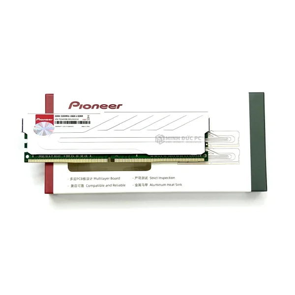 Ram DDR4 Pioneer 16GB bus 3200MHZ UDIMM Tản – Chính Hãng 100%