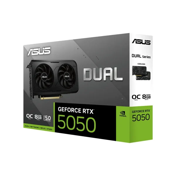 VGA ASUS Dual RTX 5050 OC 8GB GDDR6 (AI, SFF)