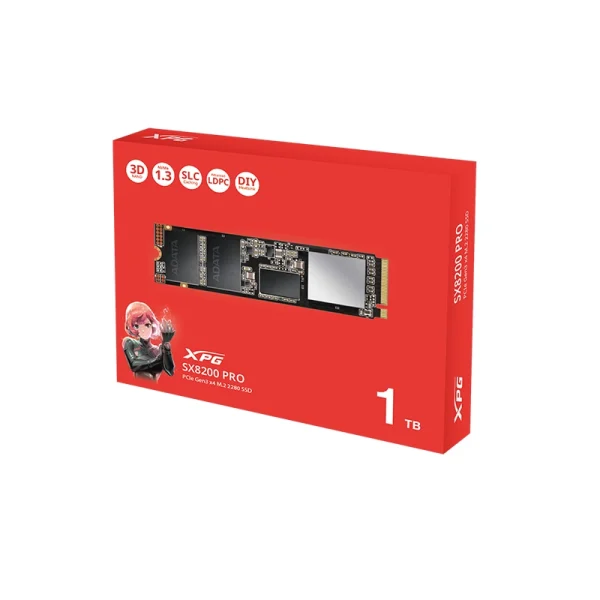Ổ cứng SSD ADATA XPG SX8200 Pro 1TB PCIe Gen3x4 M.2 2280