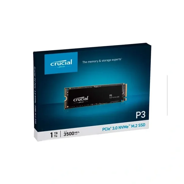 Ổ cứng SSD Crucial 1TB NVMe M.2 PCIe 2280 Gen3x4