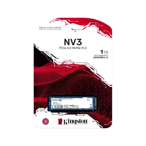 Ổ cứng SSD Kingston NV3 1TB PCIe 4.0 x4 M.2 NVMe