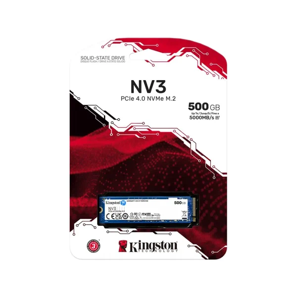 Ổ cứng SSD Kingston NV3 500GB PCIe 4.0 x4 M.2 NVMe