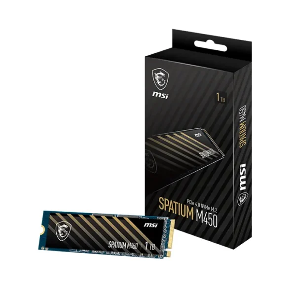 Ổ cứng SSD MSI SPATIUM M450 1TB M.2 2280 NVMe PCIe Gen4x4