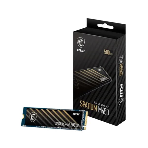 Ổ cứng SSD MSI SPATIUM M450 500GB M.2 2280 NVME PCIe Gen4X4