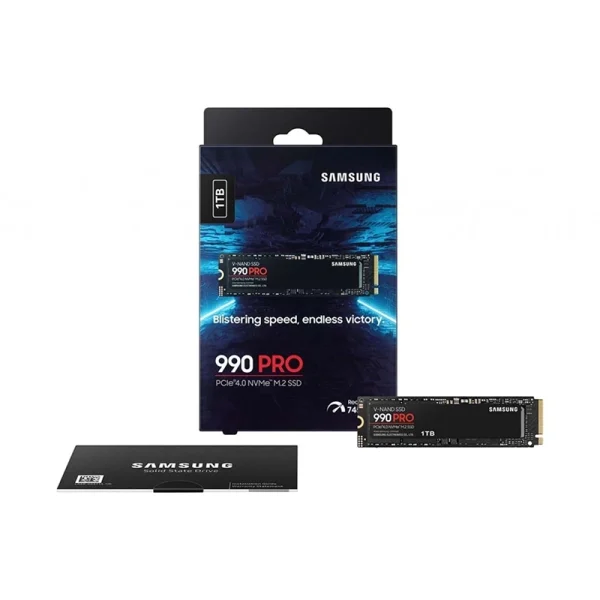 Ổ cứng SSD Samsung 990 Pro 1TB PCIe Gen 4.0×4 NVMe V-NAND M.2 2280 MZ-V9P1T0BW