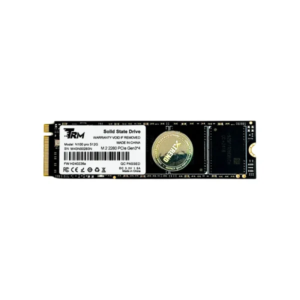 Ổ cứng SSD TRM N100 Pro 512GB M.2 2280 PCIe NVMe Gen3x4