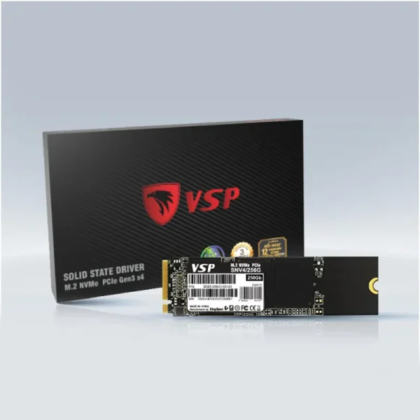 Ổ cứng SSD VSP 256GB NVMe M.2 PCIe ReV3 SNV4 chính hãng