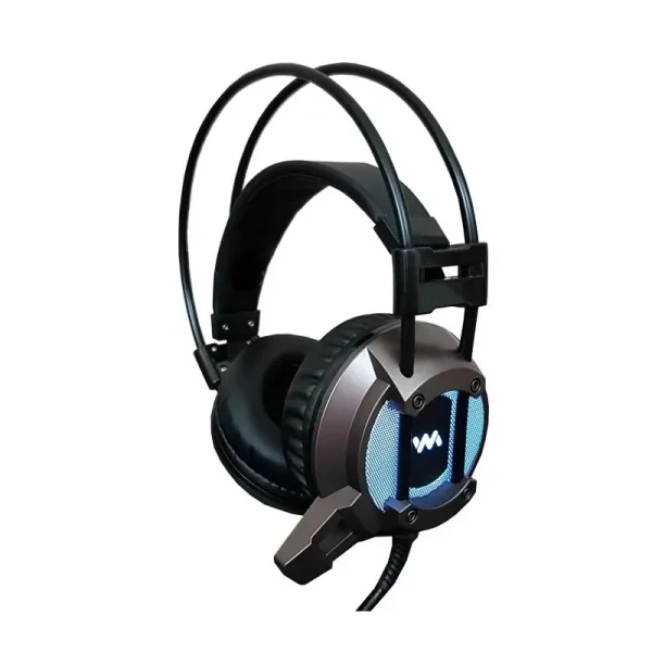 Tai nghe Wangming 9600 Gaming 7.1 LED RGB USB (Màu đen)