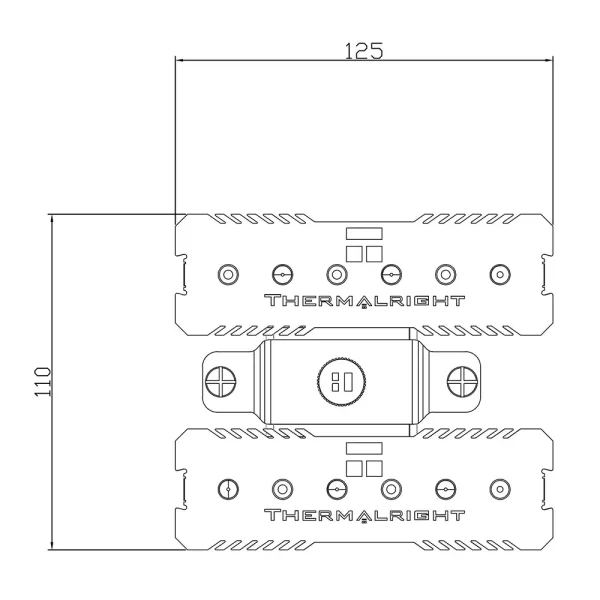 Tản khí Thermalright PA120 SE ARGB (Dual Tower)