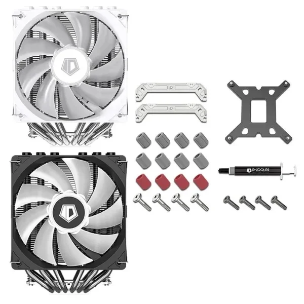 Tản nhiệt khí CPU ID-Cooling SE-55 ARGB – Đen (2 tản tháp)