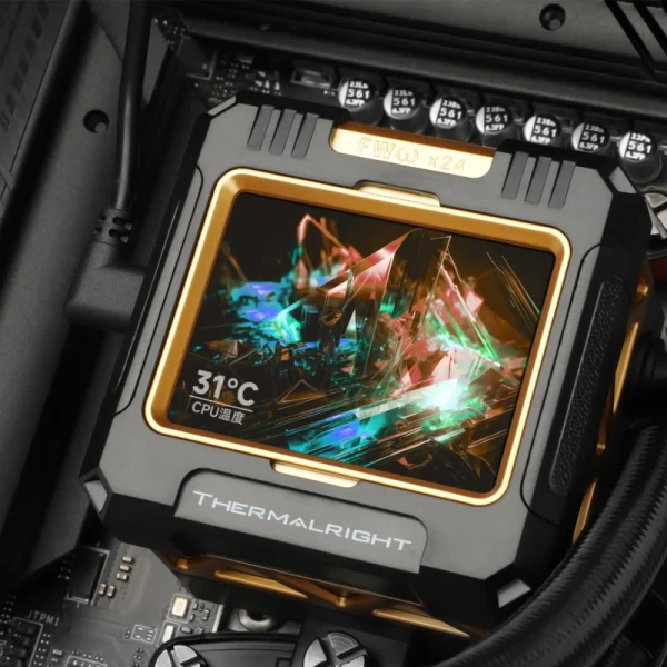 Tản nhiệt nước AIO Thernalright Frozen Warframe 240 ARGB – Đen