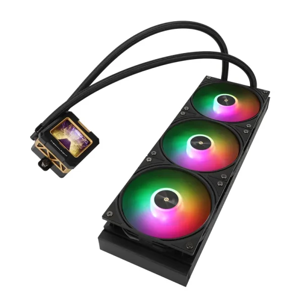 Tản nhiệt nước AIO Thermalright Frozen Warframe 360 Black/ARCB/LCD