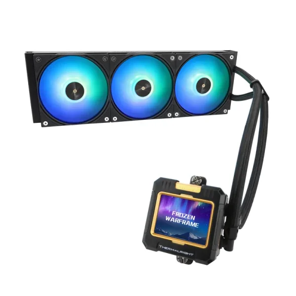 Tản nhiệt nước AIO Thermalright Frozen Warframe 360 Black/ARCB/LCD
