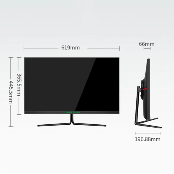 Màn hình Titan Army P27A2GC 27 inch, 180Hz, IPS, 1Ms, Flat