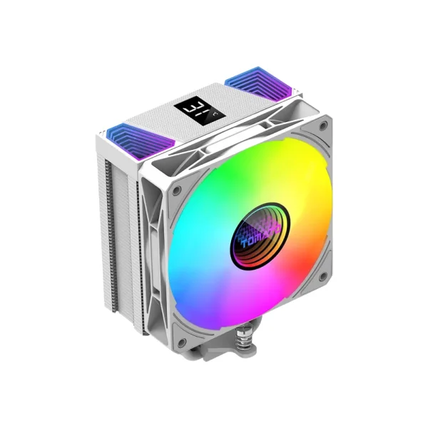 Tản nhiệt khí TOMATO AM-6300 FLY ARGB WHITE Sync Main + Hub