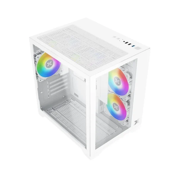 Vỏ Case Xigmatek AQUA M ARCTIC (No Fan) – Giá Siêu Rẻ